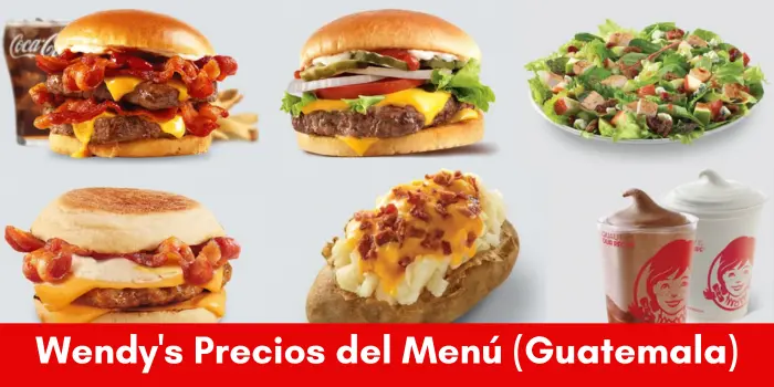 Wendy's Precios del Menú (Guatemala)