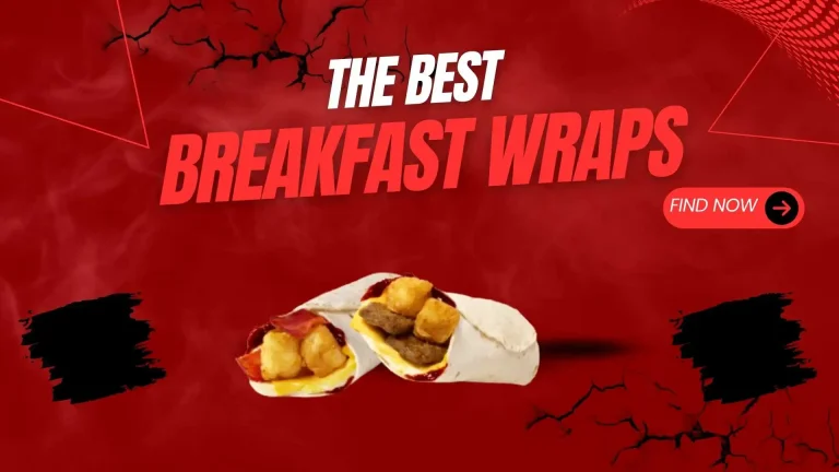 WENDY'S Breakfast wraps Menu