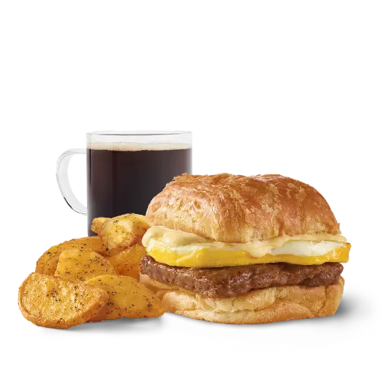 Wendy's Menu with Prices - Your Complete 2025 Guide 41 Sausage, Egg & Swiss Croissant Combo