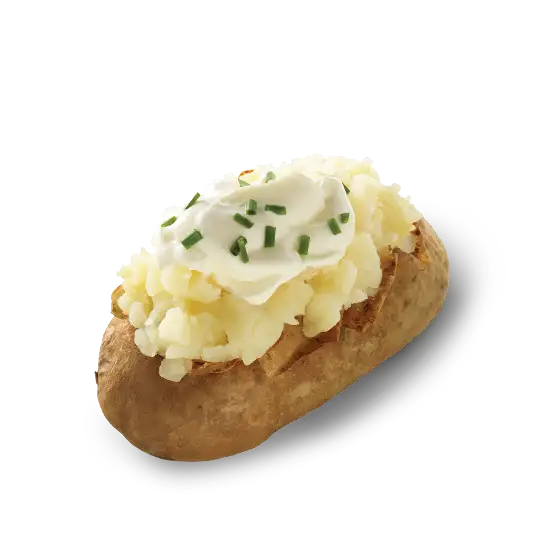 Wendy's Menu with Prices - Your Complete 2025 Guide 55 Sour Cream and Chive Baked Potato