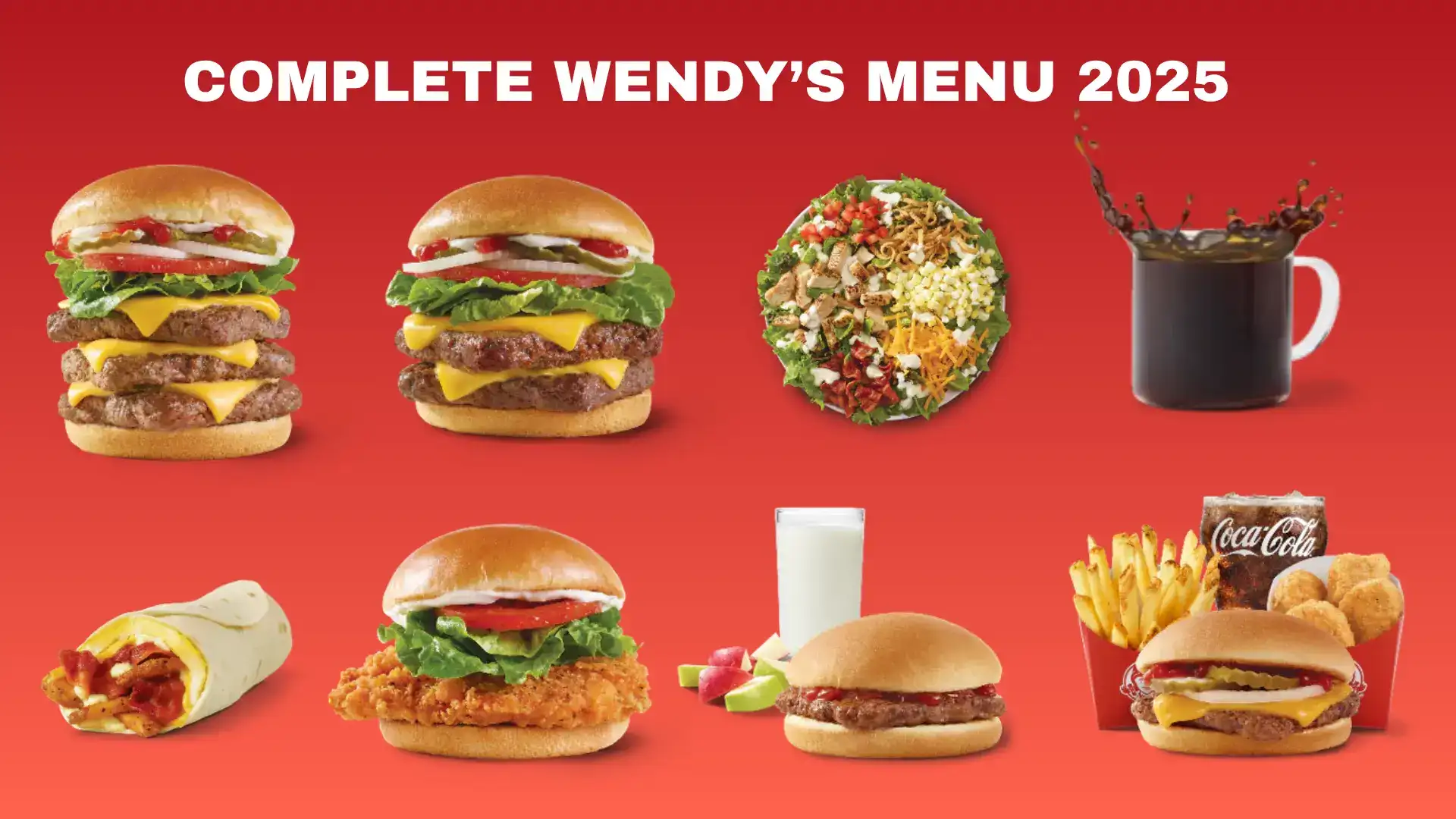 Wendy's Menu with Prices - Your Complete 2025 Guide 1 WENDYS MENU